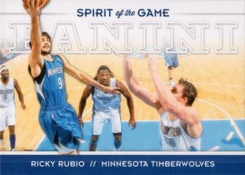 2012-13 Panini - Spirit of the Game #21 Ricky Rubio Front