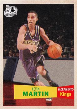 2007-08 Topps - 1957-58 Variations #104 Kevin Martin Front