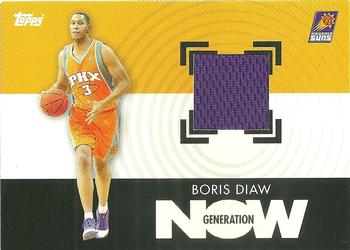 2007-08 Topps - Generation Now Relics #GNR-BD Boris Diaw Front