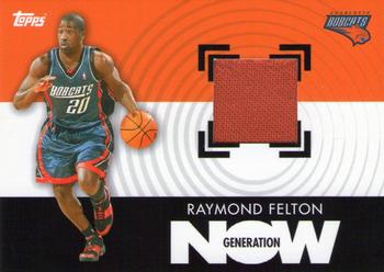2007-08 Topps - Generation Now Relics #GNR-RF Raymond Felton Front