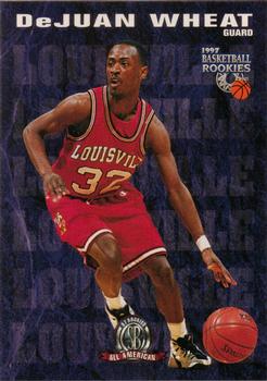 1997 Score Board Rookies #69 DeJuan Wheat Front