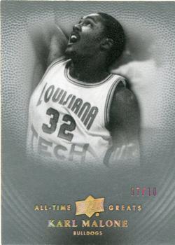 2013 Upper Deck All Time Greats - Gold Spectrum #44 Karl Malone Front