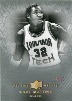 2013 Upper Deck All Time Greats - Gold Spectrum #45 Karl Malone Front