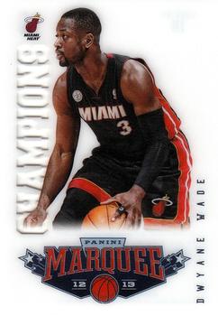 2012-13 Panini Marquee - Champions #10 Dwyane Wade Front