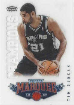 2012-13 Panini Marquee - Champions #3 Tim Duncan Front