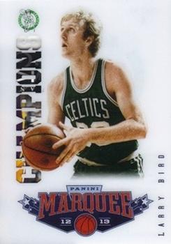 2012-13 Panini Marquee - Champions #4 Larry Bird Front