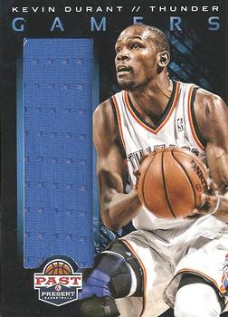 2012-13 Panini Past & Present - Gamers Jerseys #2 Kevin Durant Front