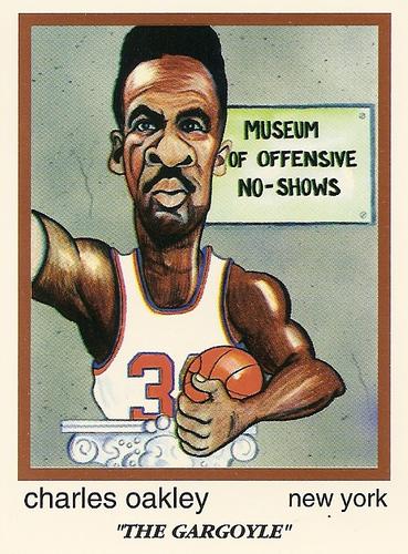1993 First Amendment Publishing Skinnies #76 Charles Oakley Front