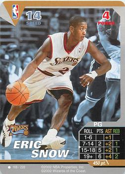 2002 NBA Showdown #168 Eric Snow Front