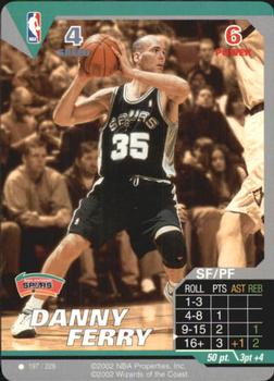2002 NBA Showdown #197 Danny Ferry Front