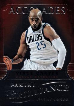 2012-13 Panini Brilliance - Accolades #11 Vince Carter Front