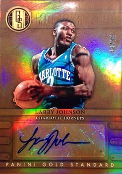 2012-13 Panini Gold Standard - Mother Lode Autographs #6 Larry Johnson Front