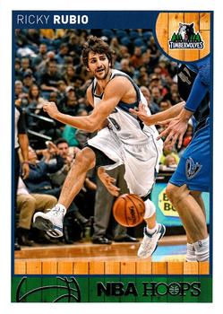 2013-14 Hoops #152 Ricky Rubio Front