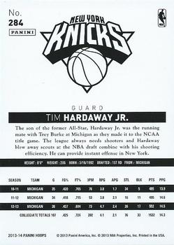 2013-14 Hoops #284 Tim Hardaway Jr. Back