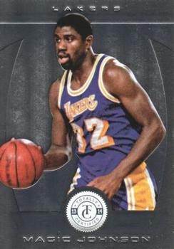 2013-14 Panini Totally Certified #259 Magic Johnson Front
