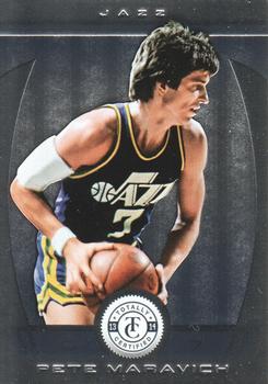 2013-14 Panini Totally Certified #267 Pete Maravich Front