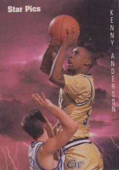 1991 Star Pics #70 Kenny Anderson Front