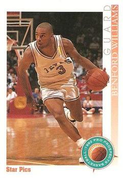 1992 Star Pics #65 Benford Williams Front