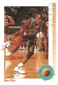 1992 Star Pics #79 Terrell Lowery Front
