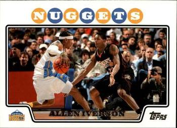 2008-09 Topps #3 Allen Iverson Front