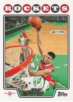2008-09 Topps #11 Yao Ming Front