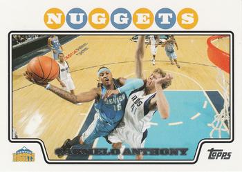 2008-09 Topps #15 Carmelo Anthony Front