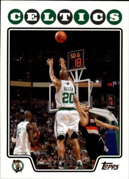 2008-09 Topps #20 Ray Allen  Front