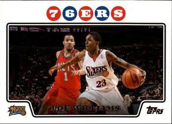 2008-09 Topps #122 Lou Williams Front
