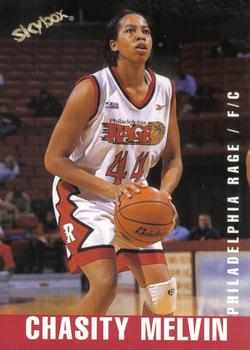 1999 SkyBox ABL #48 Chasity Melvin Front