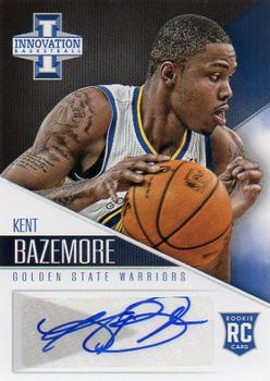 2012-13 Panini Innovation - Rookie Autographs #37 Kent Bazemore Front