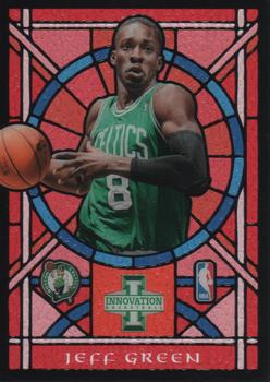 2012-13 Panini Innovation - Stained Glass #5 Jeff Green Front