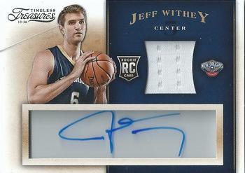 2013-14 Panini Timeless Treasures #112 Jeff Withey Front