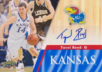 2013 Upper Deck University of Kansas - Autographs #74 Tyrel Reed Front