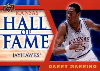2013 Upper Deck University of Kansas - Jayhawk Hall of Fame #HOF-20 Danny Manning Front