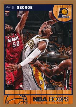 2013-14 Hoops - Gold #59 Paul George Front