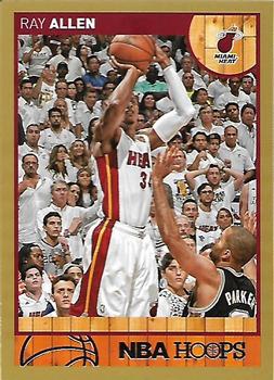 2013-14 Hoops - Gold #87 Ray Allen Front