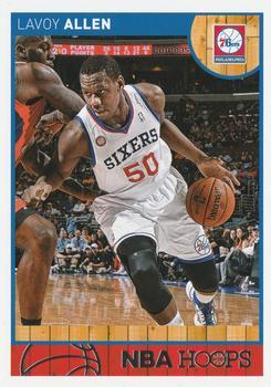 2013-14 Hoops - Red Back #8 Lavoy Allen Front