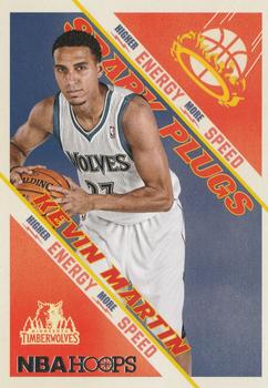 2013-14 Hoops - Spark Plugs #2 Kevin Martin Front