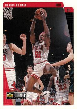 1997-98 Collector's Choice Chicago Bulls #CB1 Dennis Rodman Front