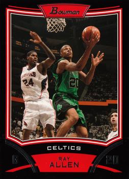 2008-09 Bowman #60 Ray Allen Front