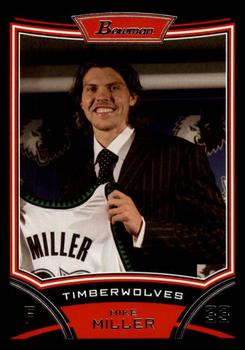 2008-09 Bowman #64 Mike Miller Front