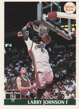 1991 Front Row Japanese #1 Larry Johnson Front