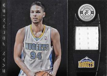 2013-14 Panini Totally Certified - Materials #121 Evan Fournier Front