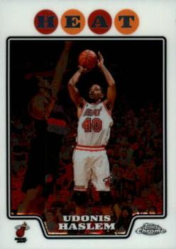 2008-09 Topps Chrome #72 Udonis Haslem Front