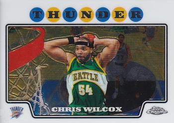 2008-09 Topps Chrome #108 Chris Wilcox Front