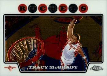 2008-09 Topps Chrome #111 Tracy McGrady Front