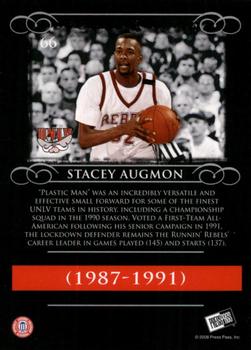 2008-09 Press Pass Legends #66 Stacey Augmon Back