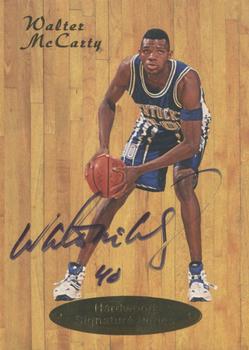 1997 Genuine Article - Autographs #13 Walter McCarty Front