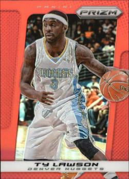 2013-14 Panini Prizm - Prizms Red #73 Ty Lawson Front