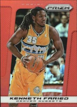 2013-14 Panini Prizm - Prizms Red #94 Kenneth Faried Front